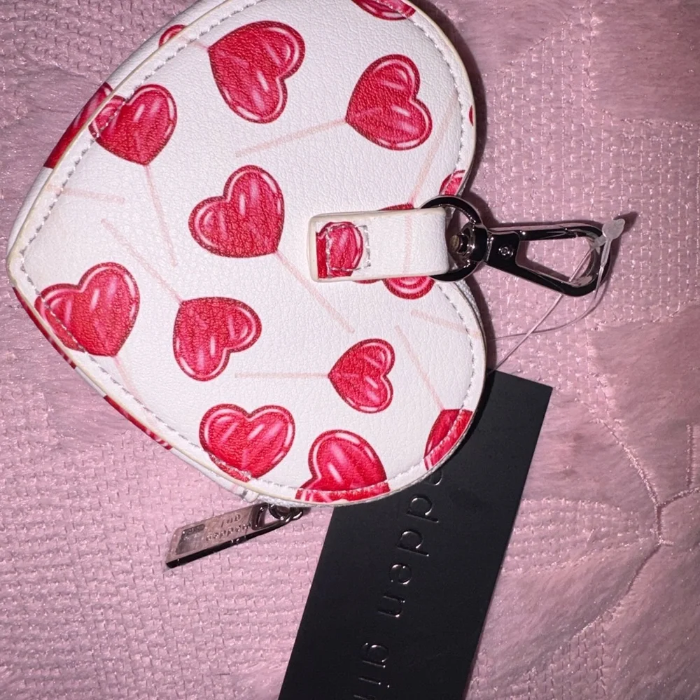 NWT Madden Girl heart shaped coin purse - Picture 2 of 5